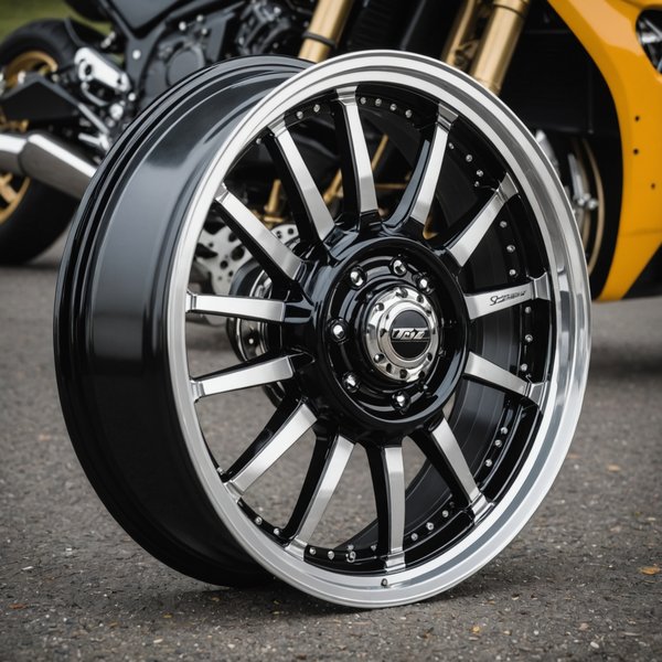 Quels sont les critères pour choisir des jantes en alliage léger pour une moto de sport ?